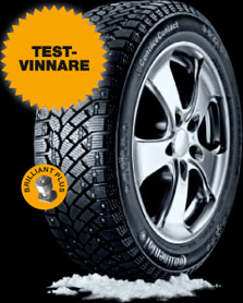Continental ContiIceContact - det b�sta dubbade vinterd�cket